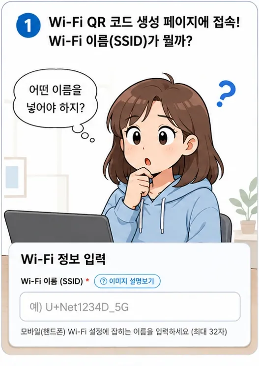 Wi-Fi 이름 확인 방법 1